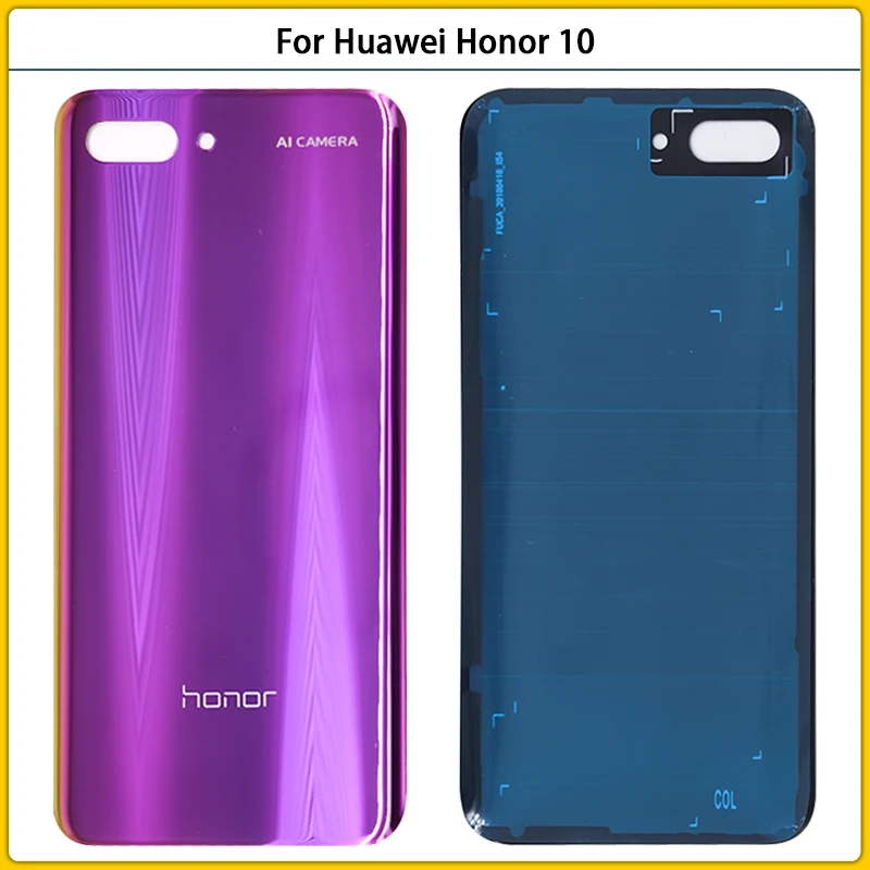 Новый корпус батареи чехол стекло для huawei honor 10 батарея задняя панель Задняя