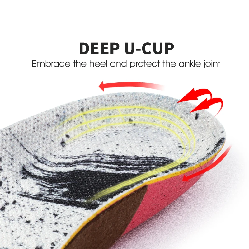 FootMaster New Eva Sports Insole For Men's And Women's New Eva  Soft And Breathable Insole Fashionable Running Shock Insole