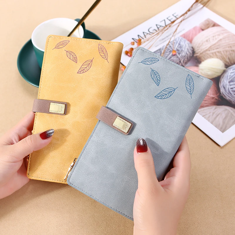 Новинка 2020 длинный клатч кошелек Женский мягкий кожаный держатель для карт