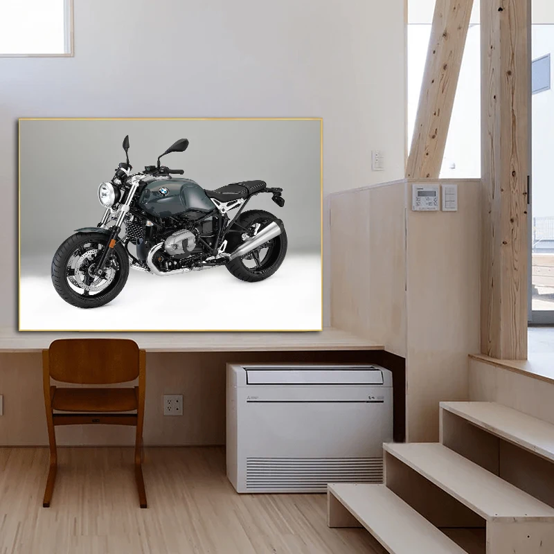 

Vintage Luxury Locomotive Canvas Painting ClassicMotorcycle Poster and Prints Wall Art Picture for Room Home Decoration Cuadros