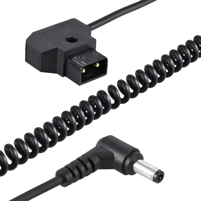 

Hot-Coiled 1M/3.28Ft D-Tap 2Pin Male To Dc 5.5 X 2.1Mm Adapter Cable Extension Elastic Line For Anton V-Mount Battery Dslr Cage