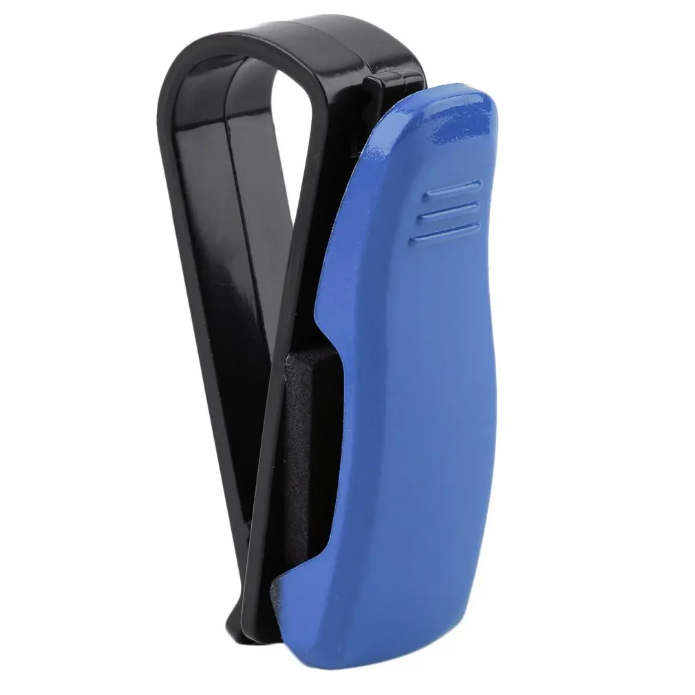 

Black Auto Fastener Car Glasses Holder Auto Vehicle Visor Sunglass Eye Glasses Business Bank Card Ticket Holder Clip Support