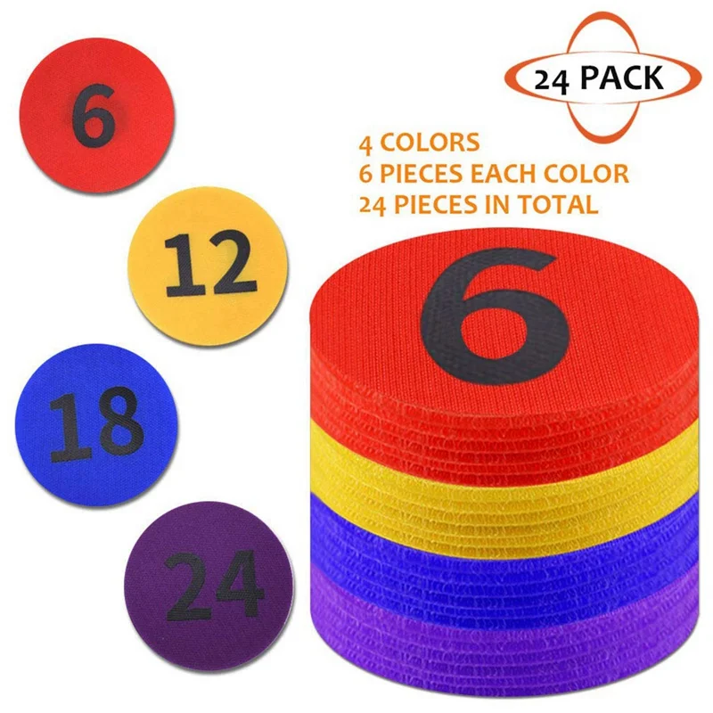 4-дюймовые маркеры для ковров точечные напольные с числами классных классов