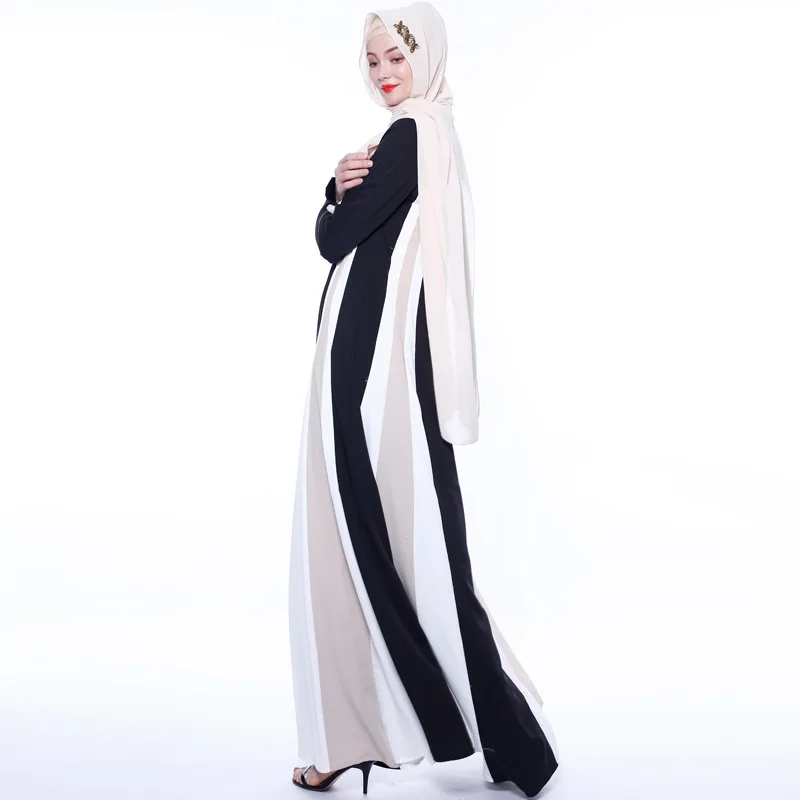 Мусульманское свободное Макси элегантное платье Abaya высокого качества в стиле