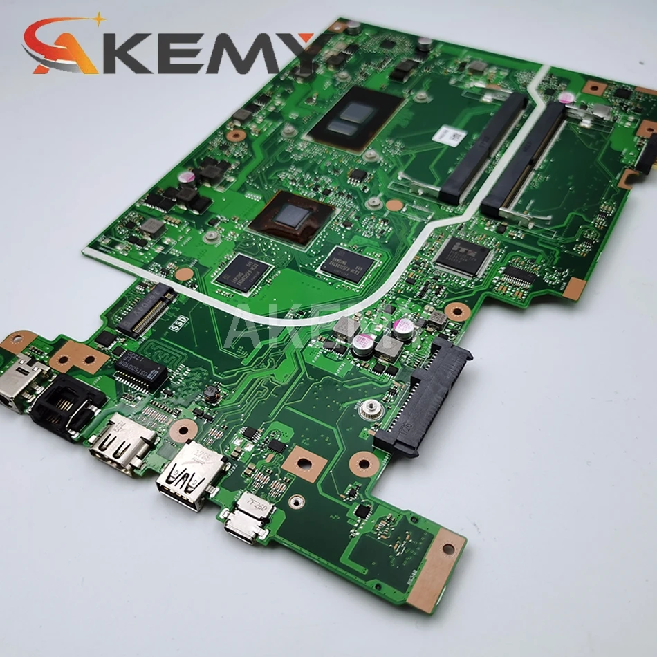 Kaufen Akemy X705UDR Mainboard Für For Asus Vivobook 17 X705UDR X705UQ X705UV X705U Laptop Motherboard I5-8250U 2G Grafikkarte