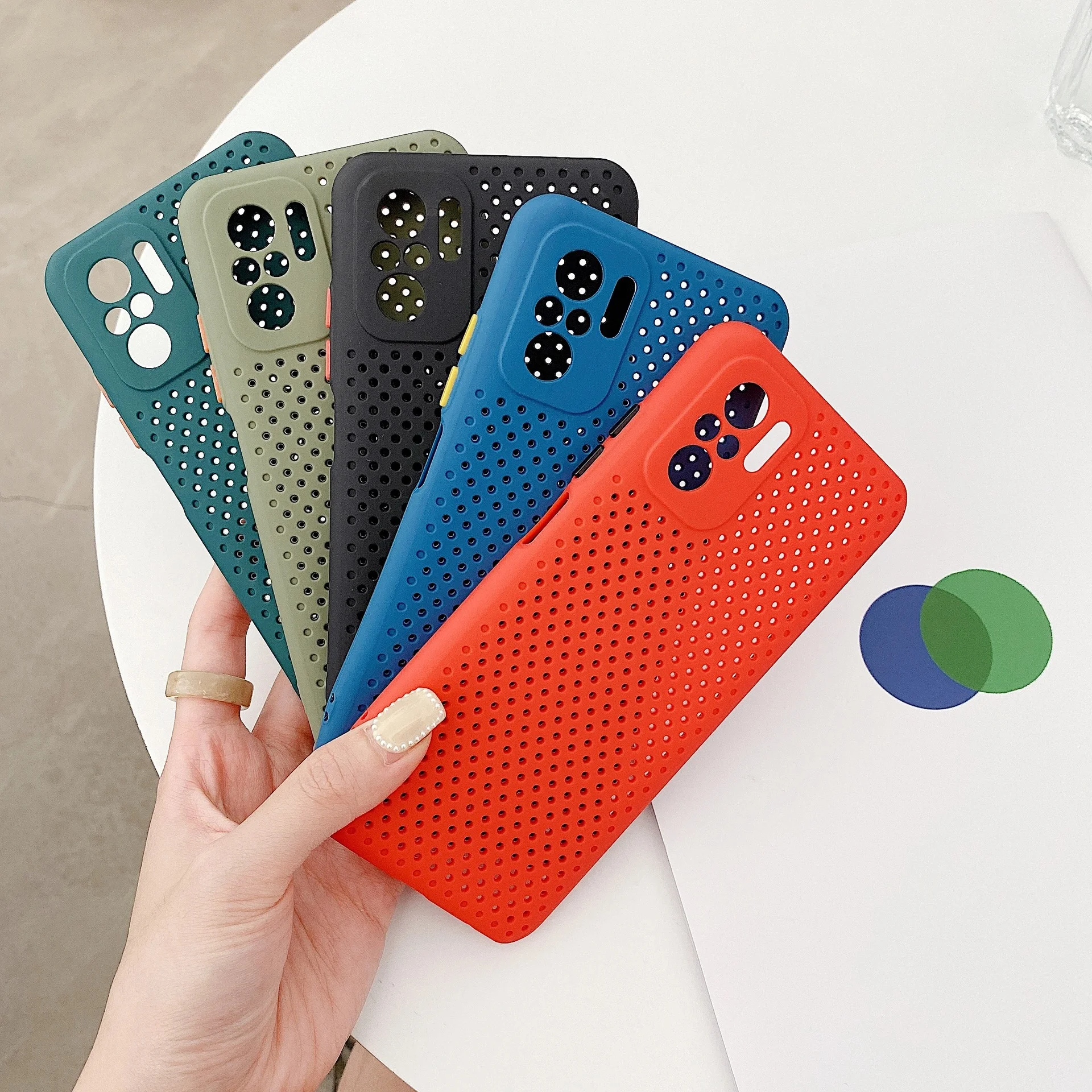 

Чехол для redmi 8A, силиконовый, дышащий, с защитой от падения