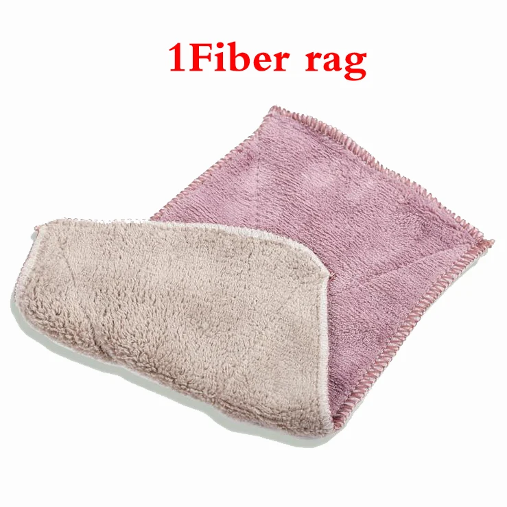 Fiber cloth Мульти-функциональное блюдо Полотенца одноразовая тряпка спонжевой насадки Нержавеющая сталь очистительный шарик комплект Водонепроницаемый блюдо Полотенца LXX - Цвет: Fiber cloth