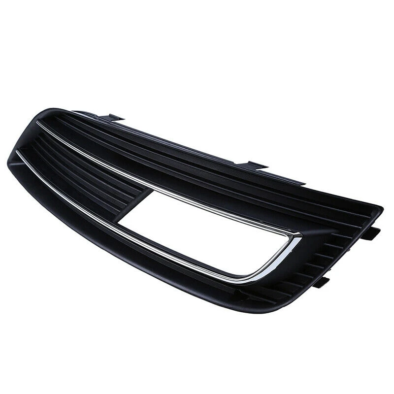 

Car Front Bumper Fog Light Cover Grille For- A4 B8 2012 2013 2014 2015