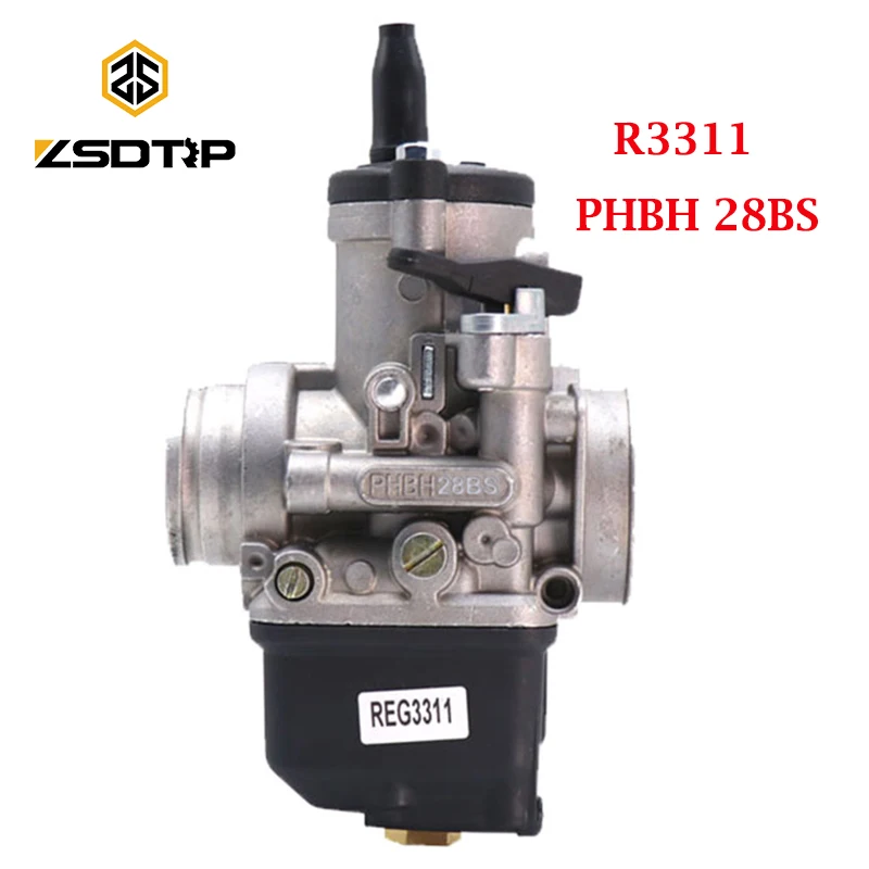 ZSDTRP карбюратор Dellorto PHBH 28BS 4T R3311 для KART ARIA ручные универсальные двигатели - купить