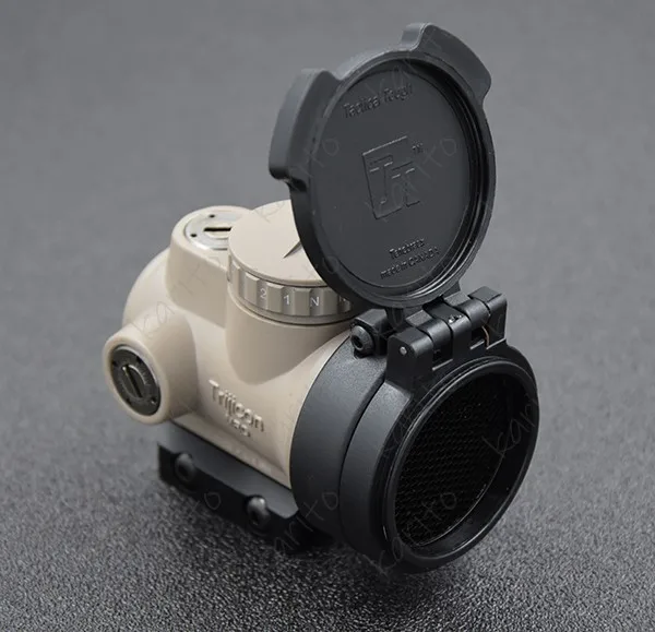 Тактический прицел для винтовки Trijicon MRO Style 1x с красной точкой и основанием
