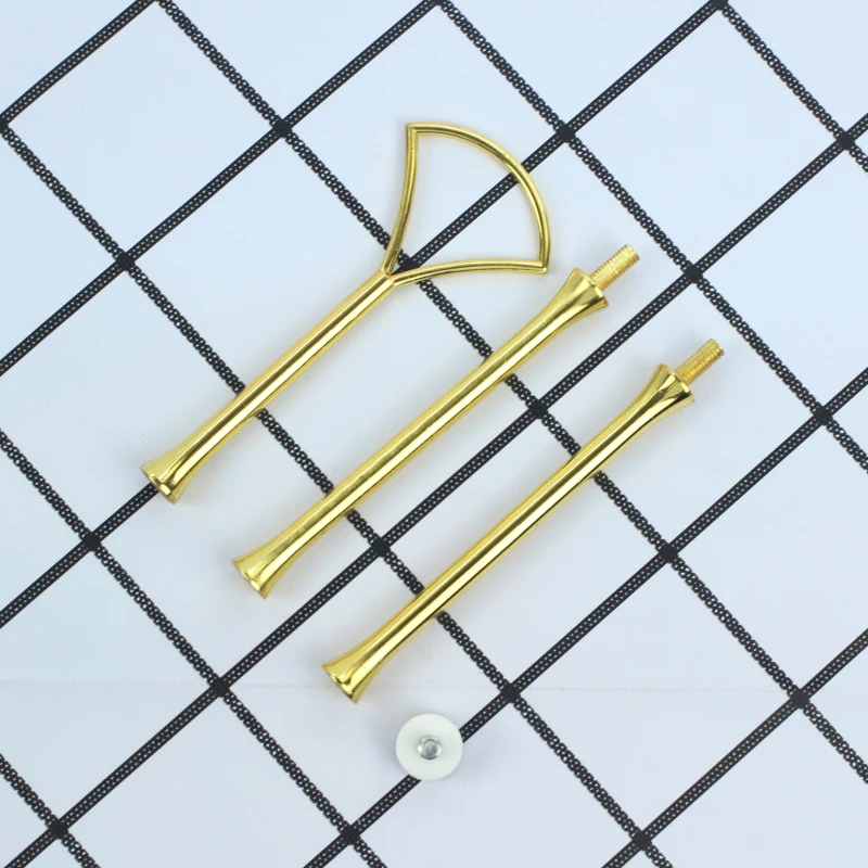 new arriv10pcs fans style 2tier or 3tier cake stand centre plate fitting mix colour dessert stands handles/cupcake | Дом и сад