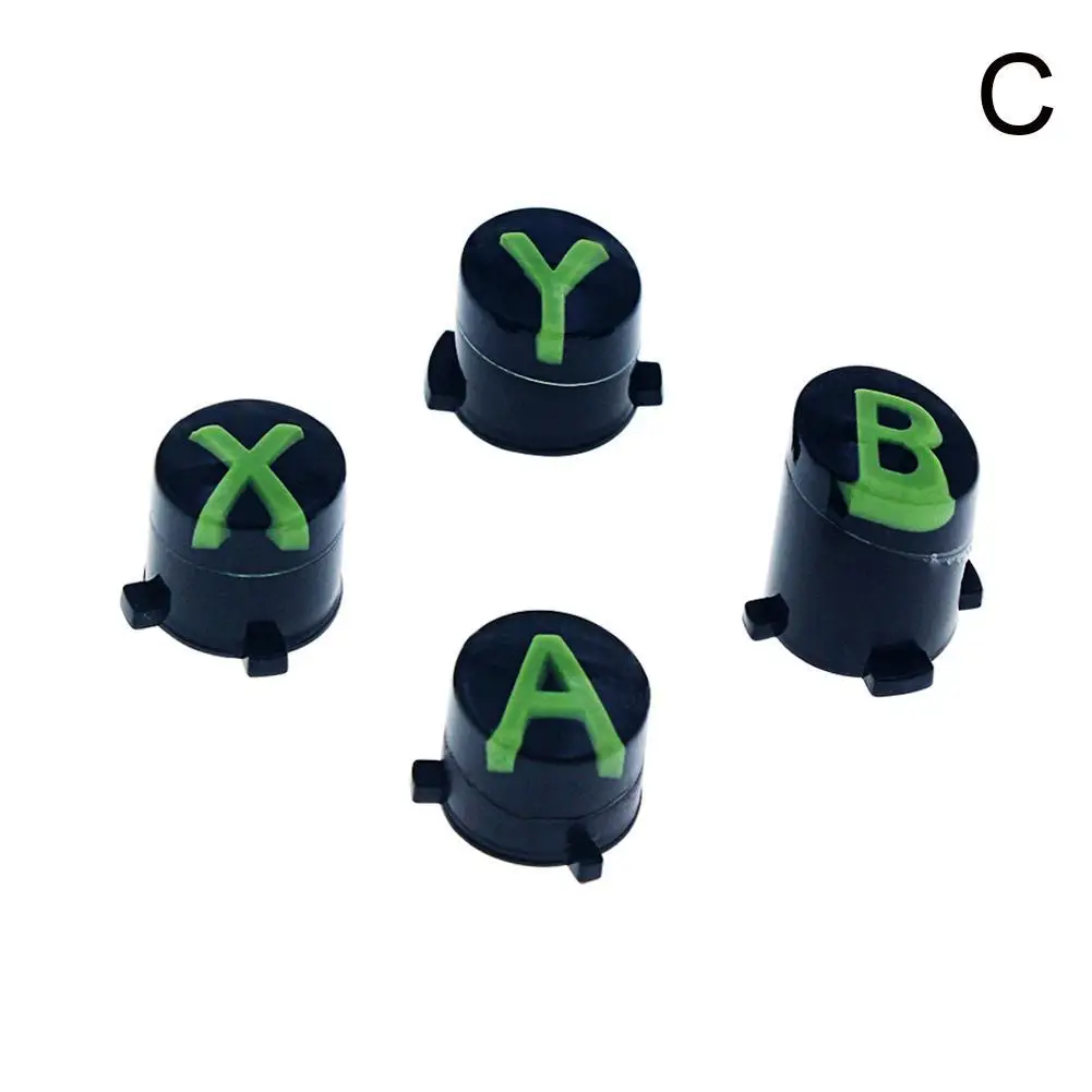 

A B X Y Buttons Bullet Letters Mod Menu Button for Xbox S Slim Elite Limited One Controller Edition Custom Design Special O K5V7