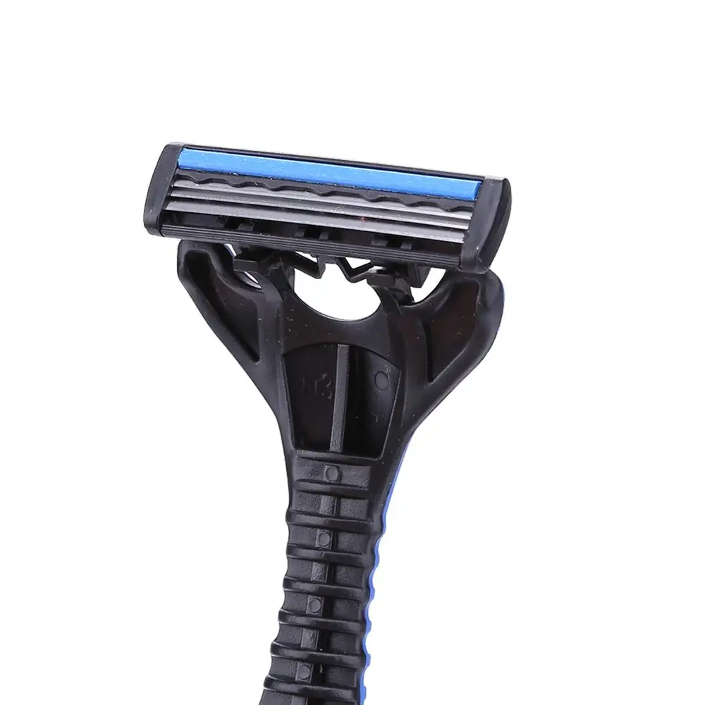 

3-Layers Blades Portable Beard Manual Razor Shaver Body Trimmer Shaver Hotel Disposable Accessories Face Skin Care Tools 1/10pcs