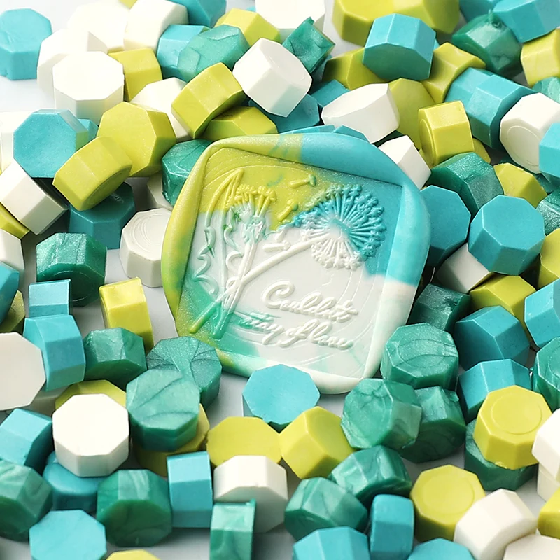 100 шт./упаковка винтажные восковые бусины для печати |