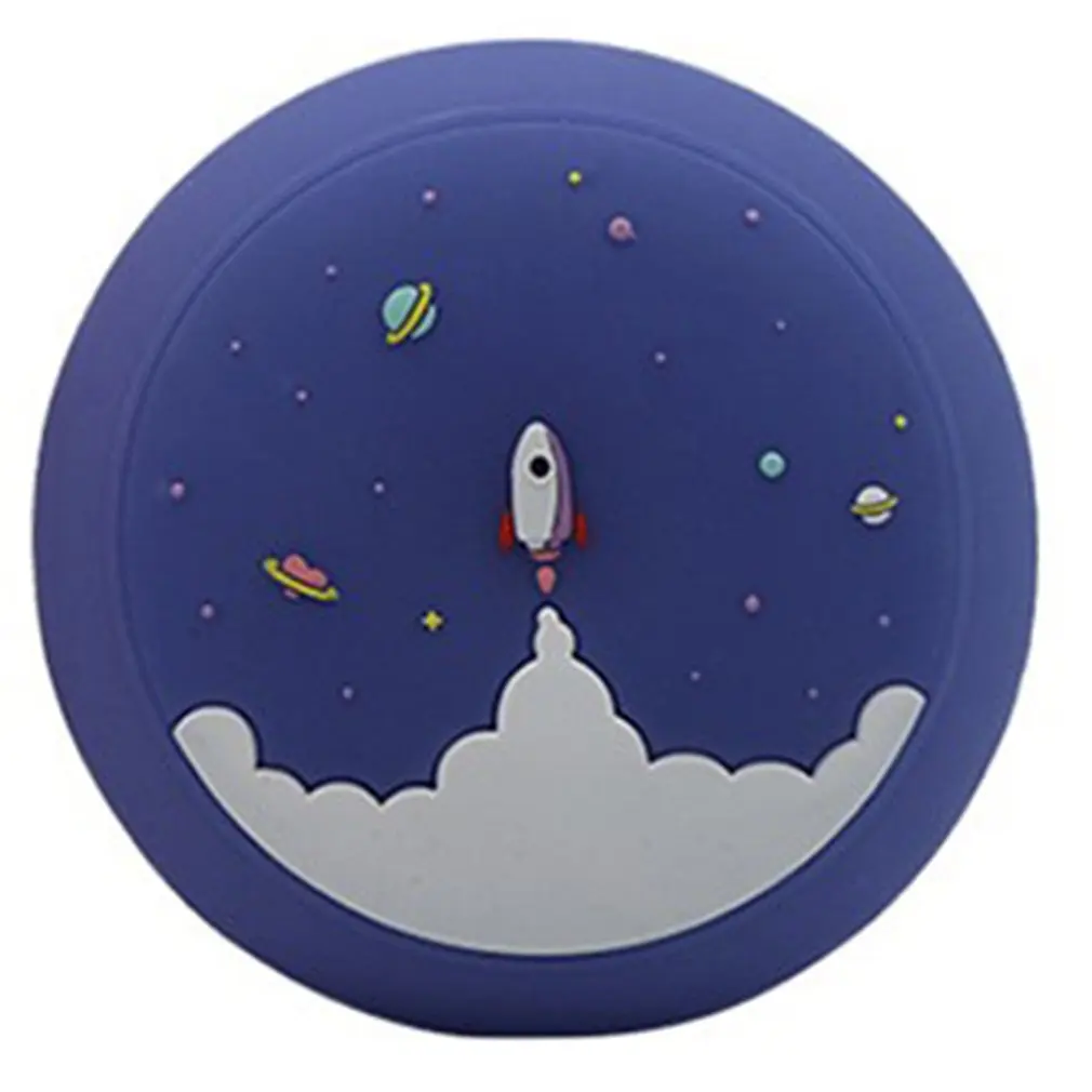 Led Light Induction Three-color Led Silicone Light USB Rechargeable Touch Night Light Bedroom Atmosphere Light