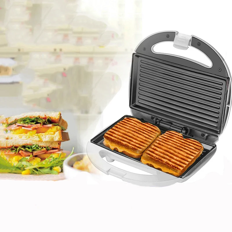 Bread Oven Electric Grill Meat Steak Hamburger Breakfast Machine Frying Pan Barbecue Plate UK Plug| |
