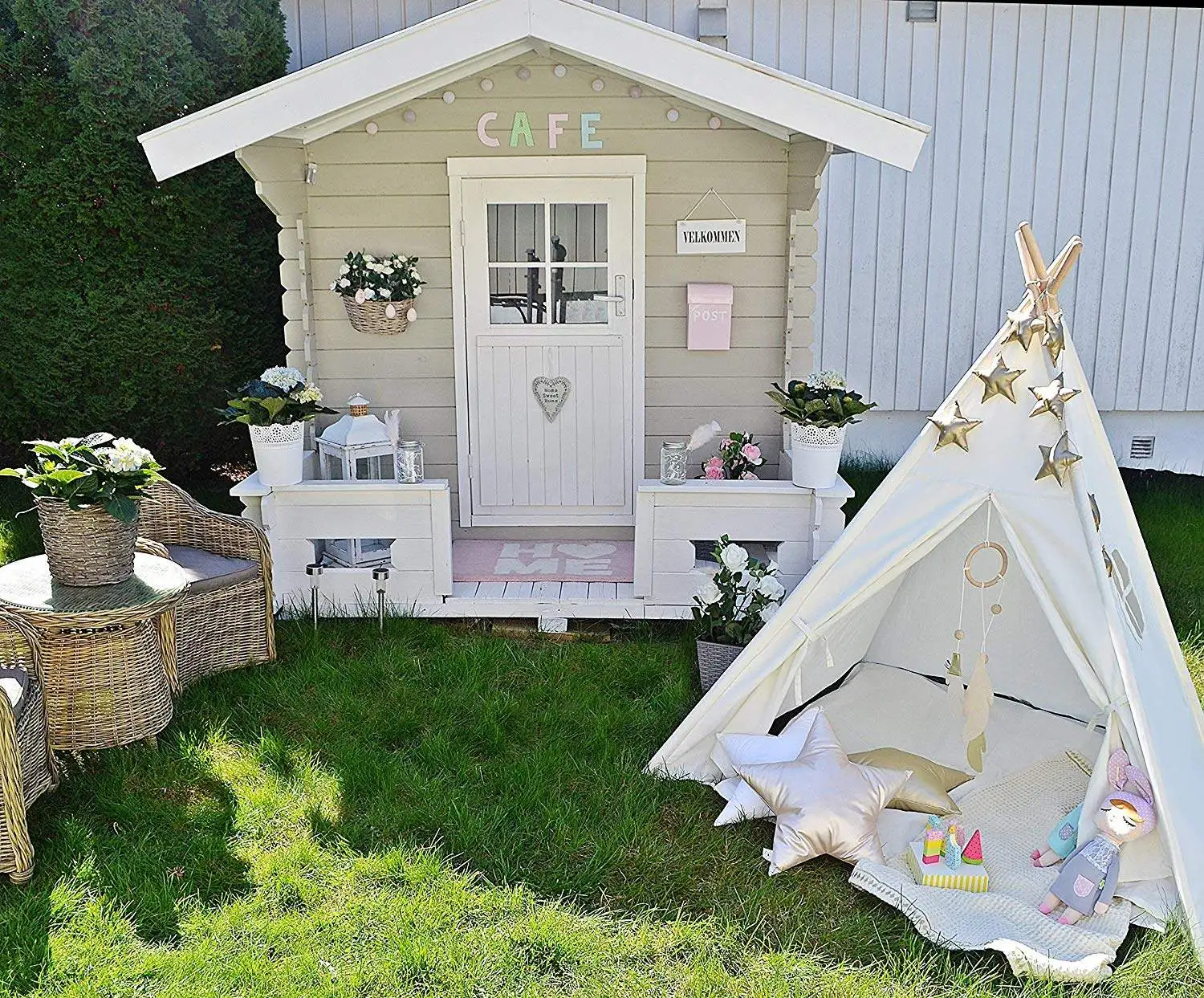 130/135/160cm Tipi Triangle KidsTent Teepee Canvas Sleeping Dome Play-Tent House Wigwam Room Children's Tent Game-House | Игрушки и