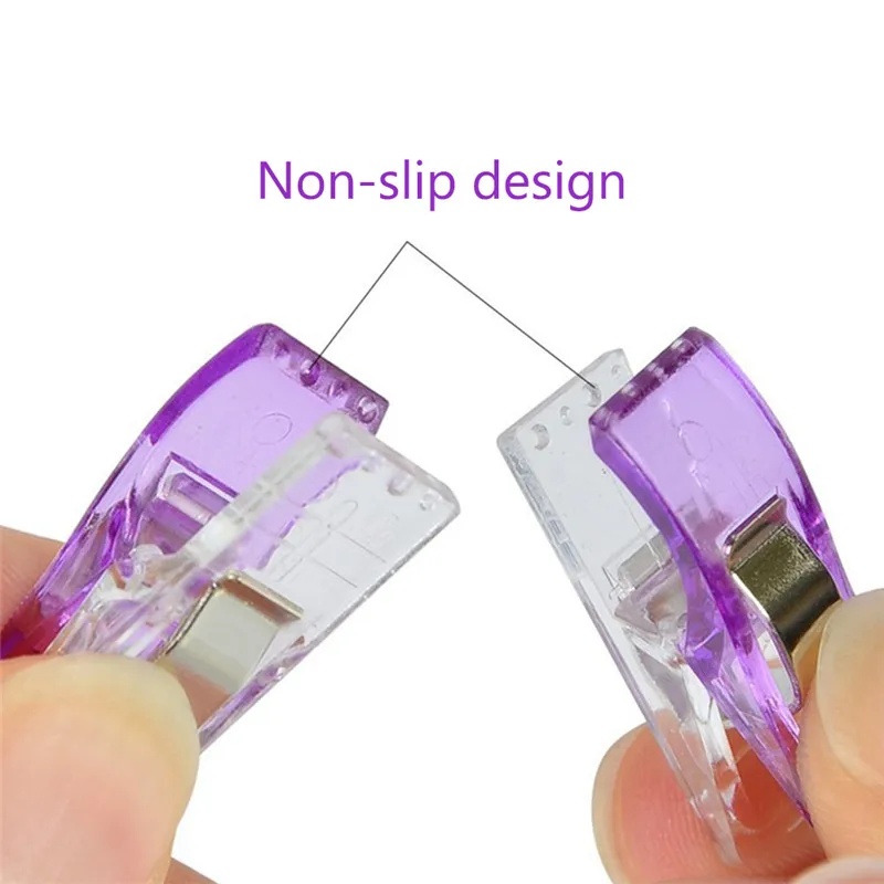 50 Pcs Mini Multi-purpose Clips Use as Sewing Binding for Quilting Crocheting Knitting General Purpose | Дом и сад
