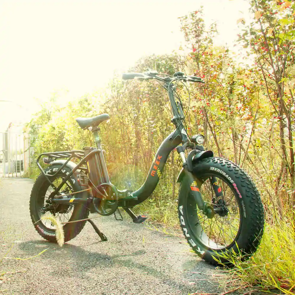 Электрический велосипед Snow E bike 20 дюймовый 48V500w 4 0 Fat Tires складной горный 624wh