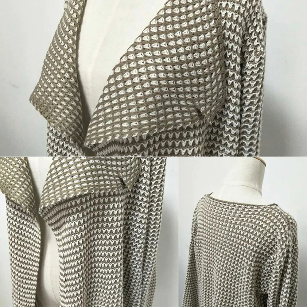 Женский вязаный кардиган SAGACE длинный с длинным рукавом для женщин осень 2020 новое