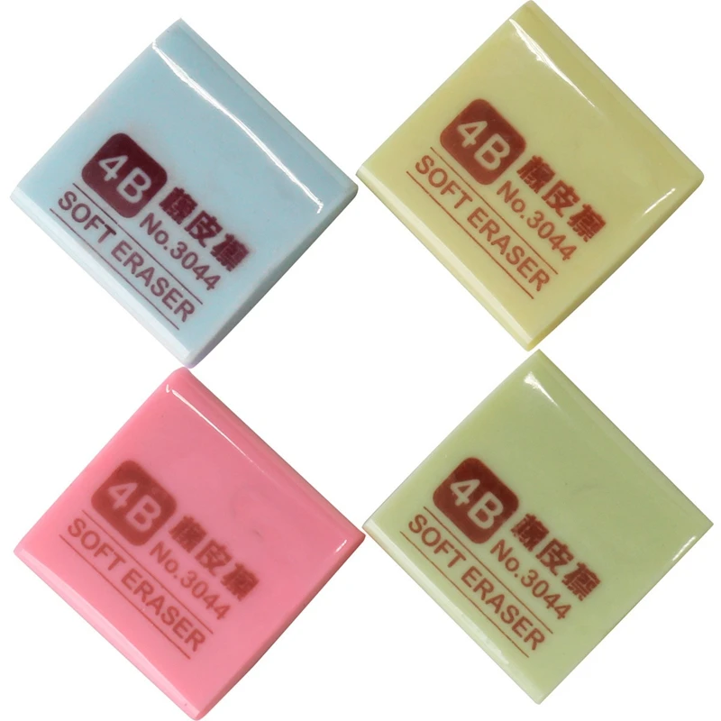 Карандаш резиновый ластик Профессиональный Мягкий Прочный гибкий куб офисные