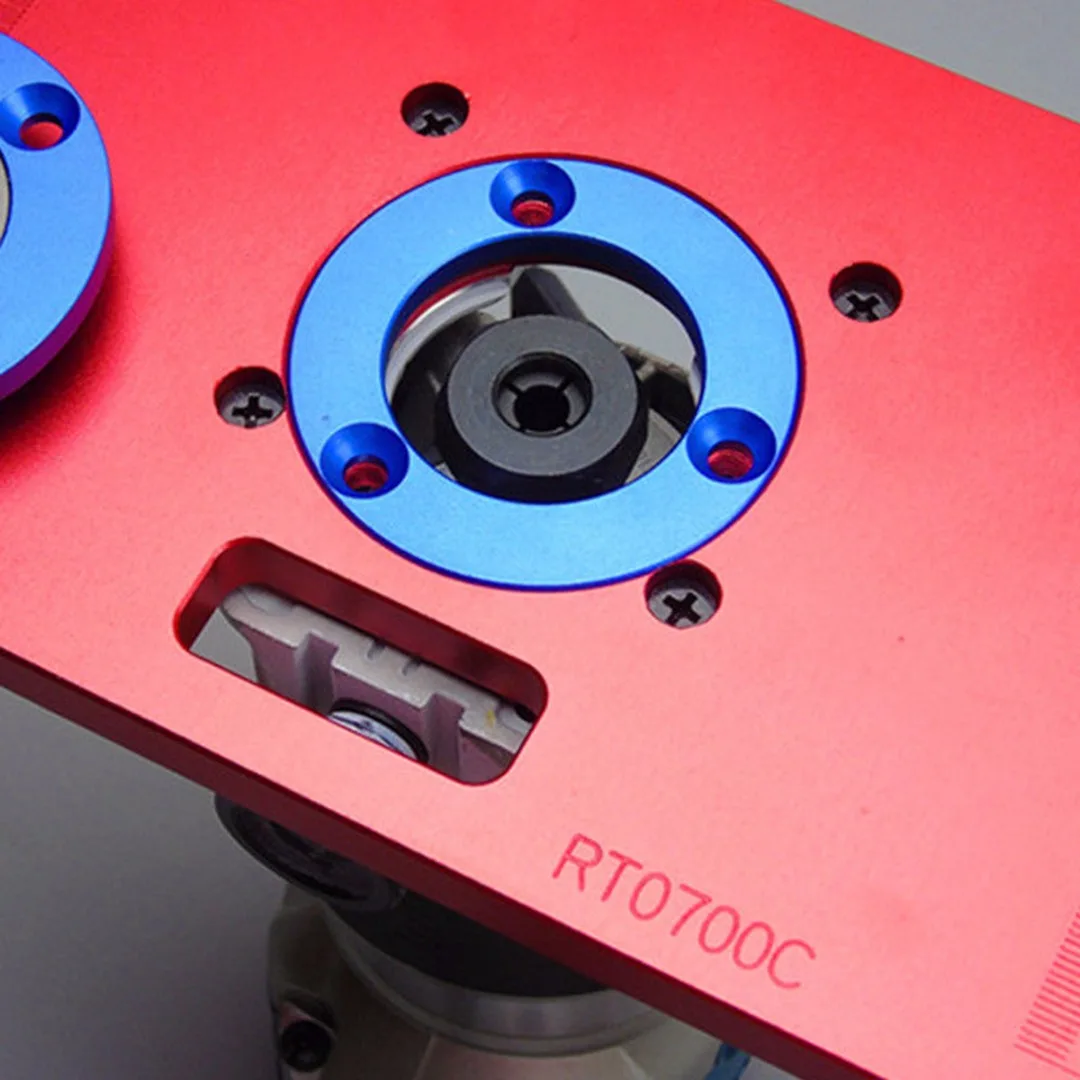 Высококачественная универсальная вставная пластина для фрезерного стола DIY