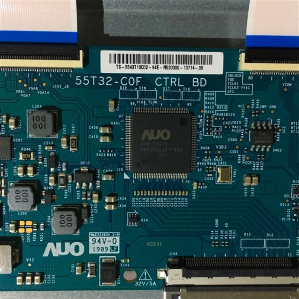 Good quality T-CON Logic Board 55T32-COF CTRL BD 55T32-C0F Suitable For H43M3000 50HL7000U 43PUS6753/12 43PUS6704/12 H55N5700UK