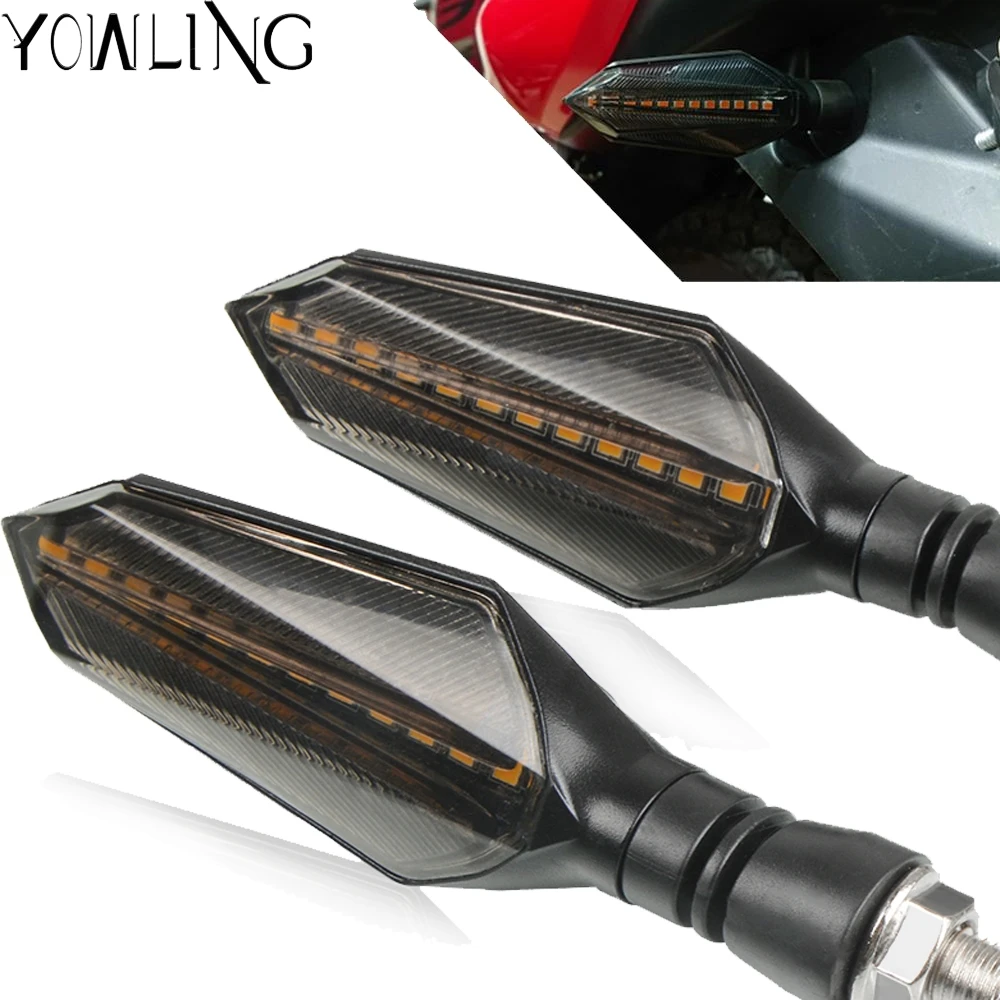 

For Kawasaki Z1000 2011-2013 2014 2015 2016 2017 Motorcycle Turn Signals Light Flasher LED Flowing Water Blinker Flashing Lights