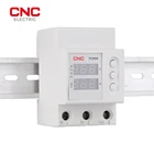 CNC YC9VA Din-рейка с двойным дисплеем, регулируемое реле перегрузки по току и под напряжением, 220 В, 230 В