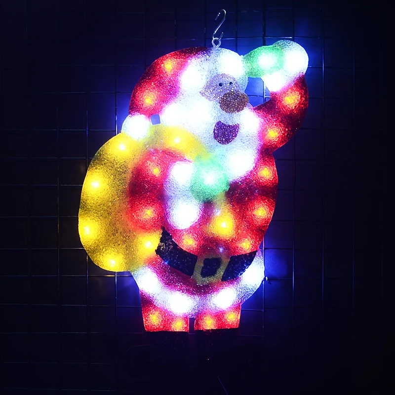 Toprex 2D navidad Санта Клаус Рождественская елка огни наружные праздник сад задний двор