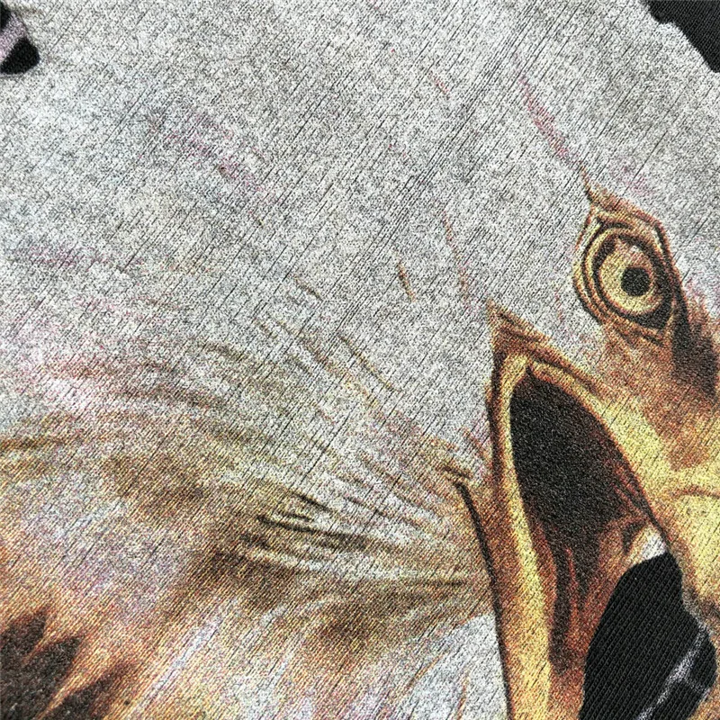 

VINTAGE Eagle ASKYURSELF T-Shirt Men Women Captive Of Myself Childhood Dream Tees Oversized hip hop