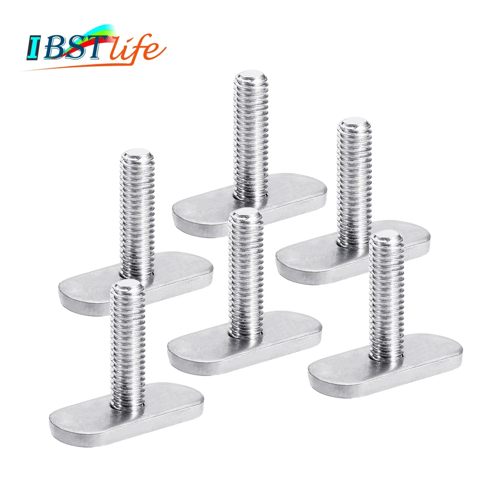 

Outdoor Mini Water-Skiing Tool Stainless Steel 316 Kayak Screws Rail Track Nuts Canoe Boat Accessories Rails Bolts Fishing Parts