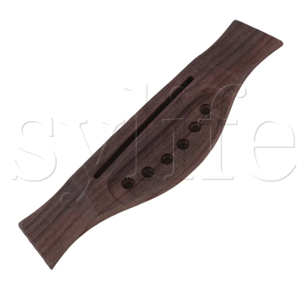 New 6 String Saddle Bending Acoustic Guitar Bridge Rosewood tailpiece | Спорт и развлечения