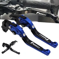 for bmw f800st f800 st 2006 2015 motorcycle cnc accessories folding adjustable extendable brake clutch levers f 800st with logo