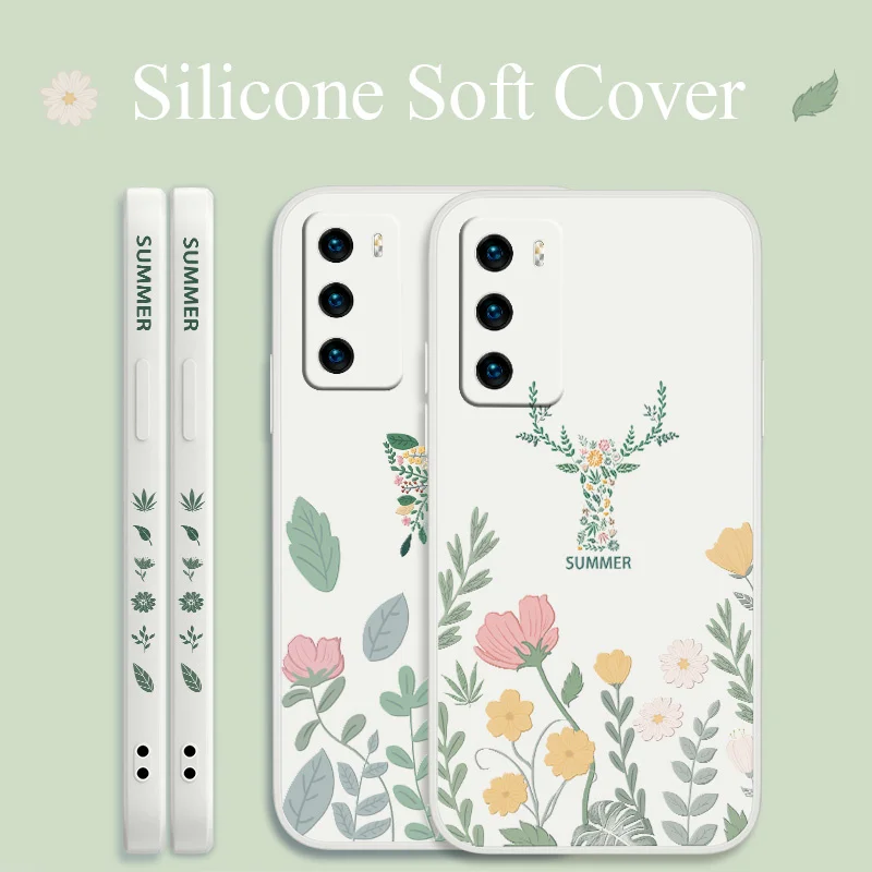 

Flower For Samsung Galaxy A72 A52 A42 A32 A22 A21S A02S Case Elk Soft Cover A12 A02 A71 A51 A41 A31 Phone Case