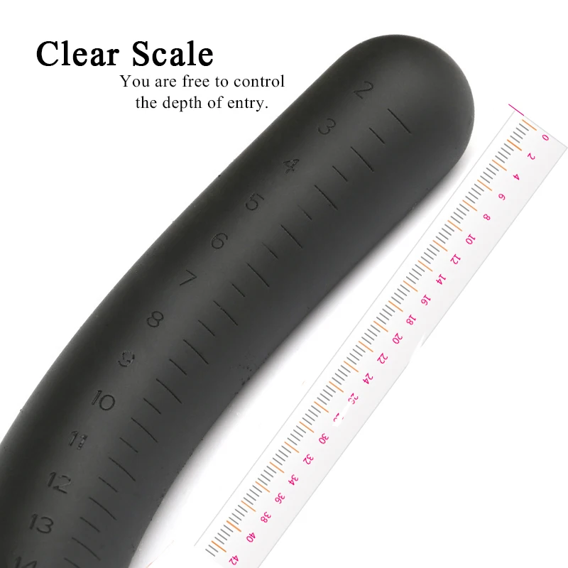 27inch Super Soft Silicone Anal Plug Adult Aex Toys For Men Women G Spot Masturbator Vagina Big Dildo Butt Prostate Massage | Красота и