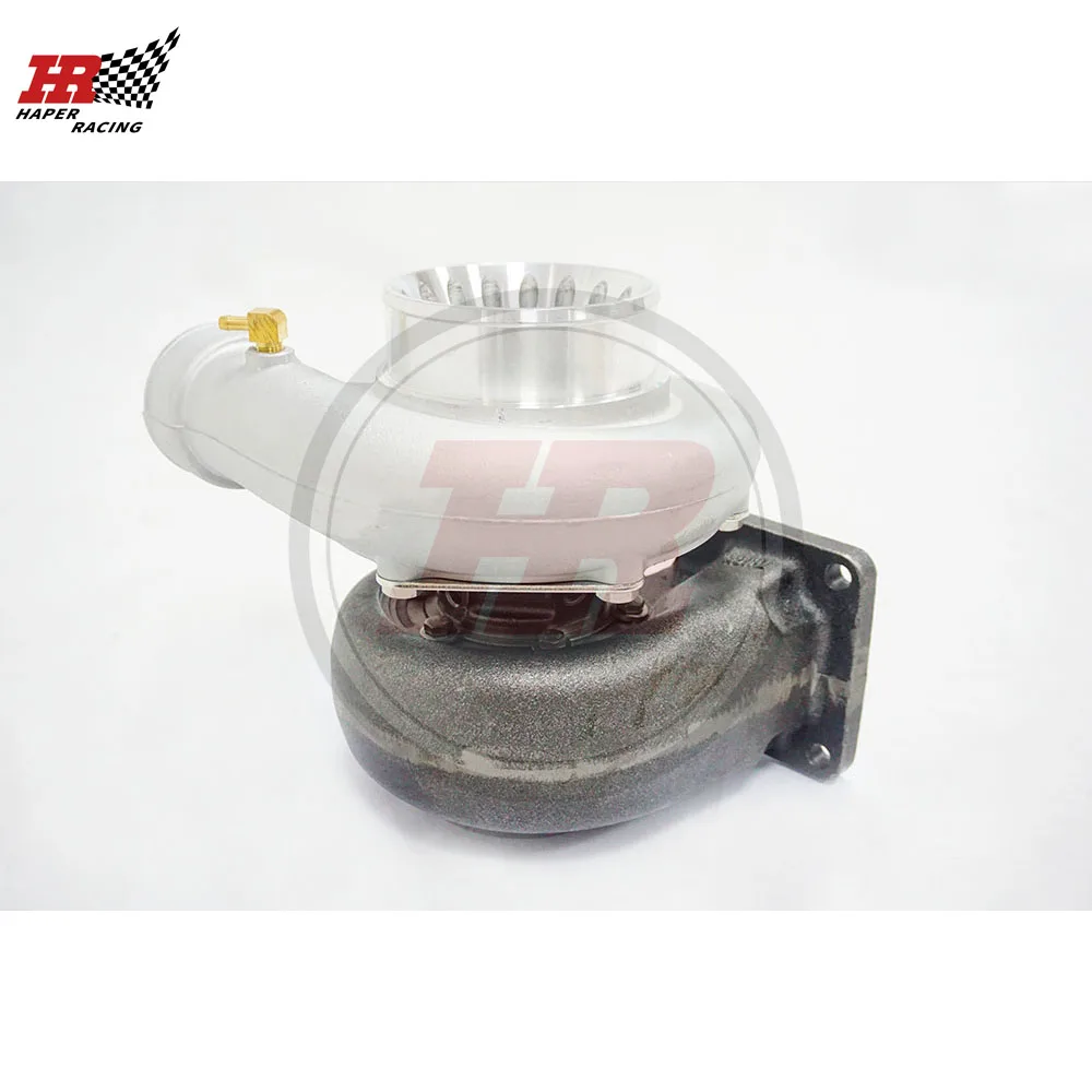 HP RACING Универсальный турбонагнетатель анти-всплеск GT35 T4 двойная прокрутка турбо