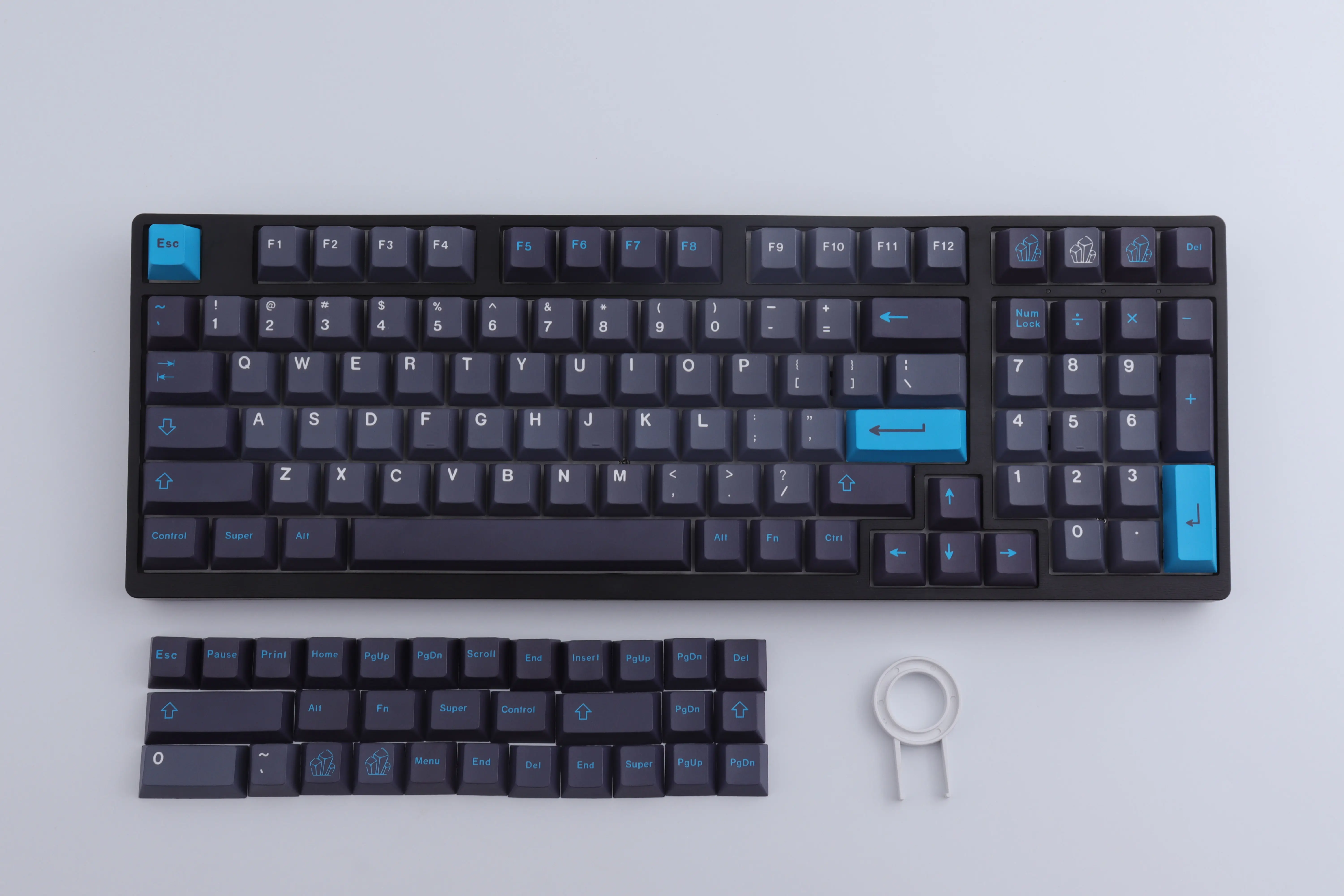 Колпачки для клавиш GMK Umbra колпачки с 129 клавишами Cherry Profile DYE-SUB