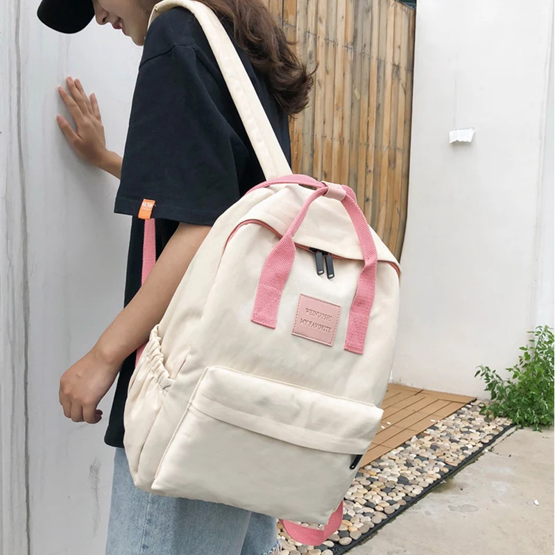Популярный бренд женский рюкзак студенческий большой емкости сумка для ноутбука подходит для детей и подростков путешествия Повседневная handba