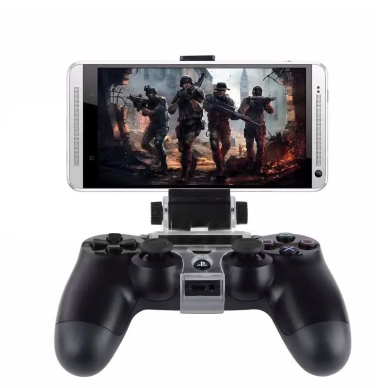 

PS4 AccessoriesCell Phone Clip Clamp Stand Bracket for4/Slim/Pro Dualshock 4 Controller Holder Joystick PS4 Mount
