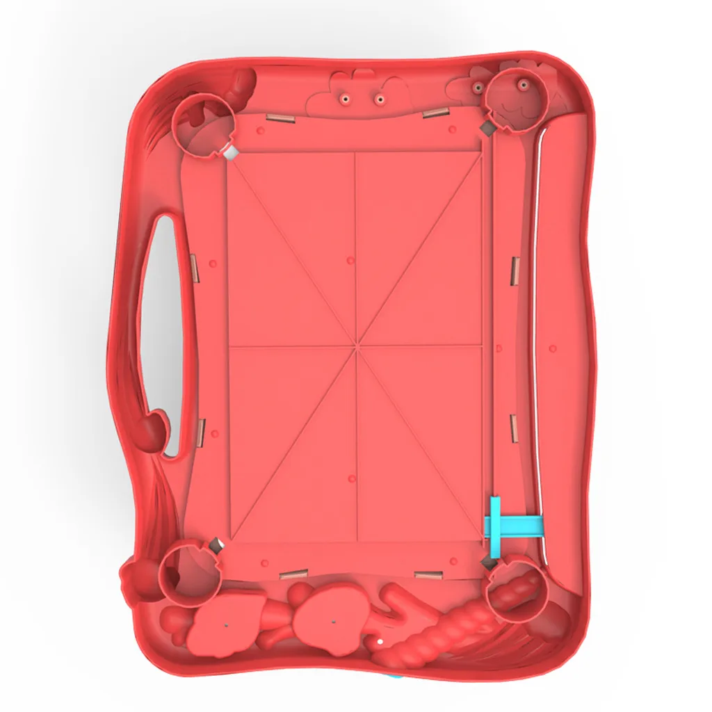 Детская магнитная доска для рисования с держателем граффити развивающие