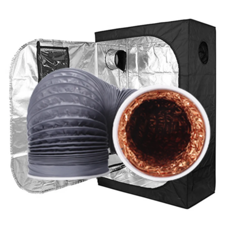 Гибкий Алюминиевый трубопровод шланг Водонепроницаемый трубы вентиляционный