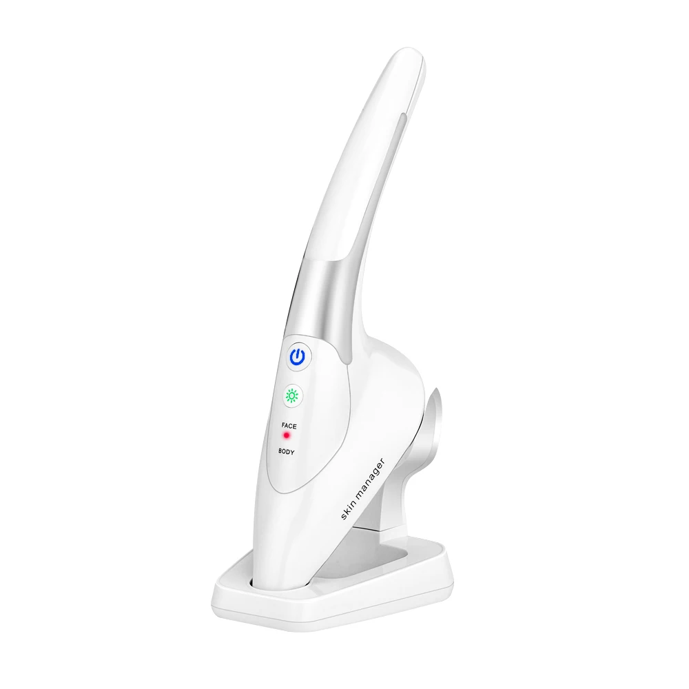 Аппарат для подтяжки кожи лица утюжок с микротоком V образный вибромассажер