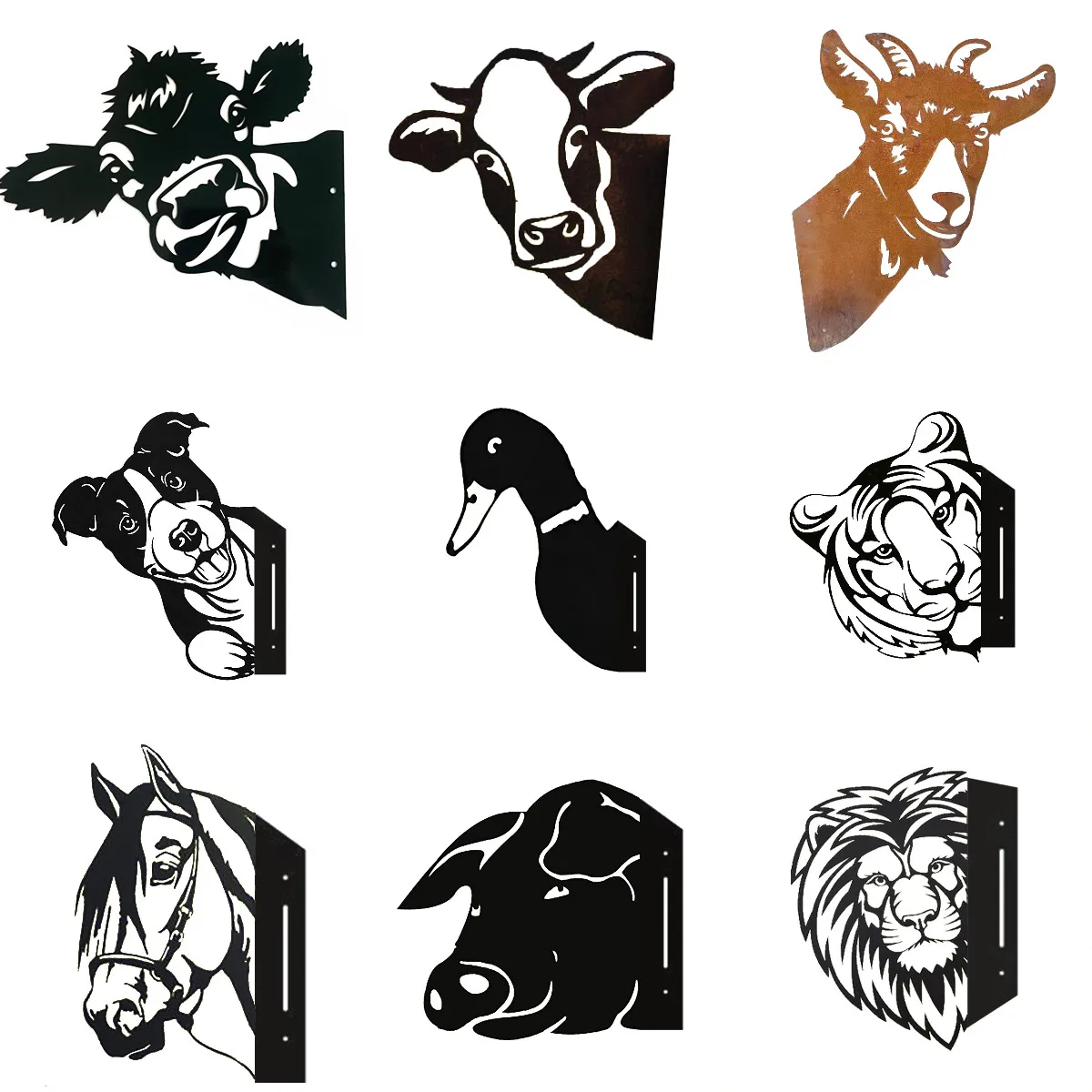 Шланг для полива огорода двора животных декоративный силуэт Открытый Двор Газон