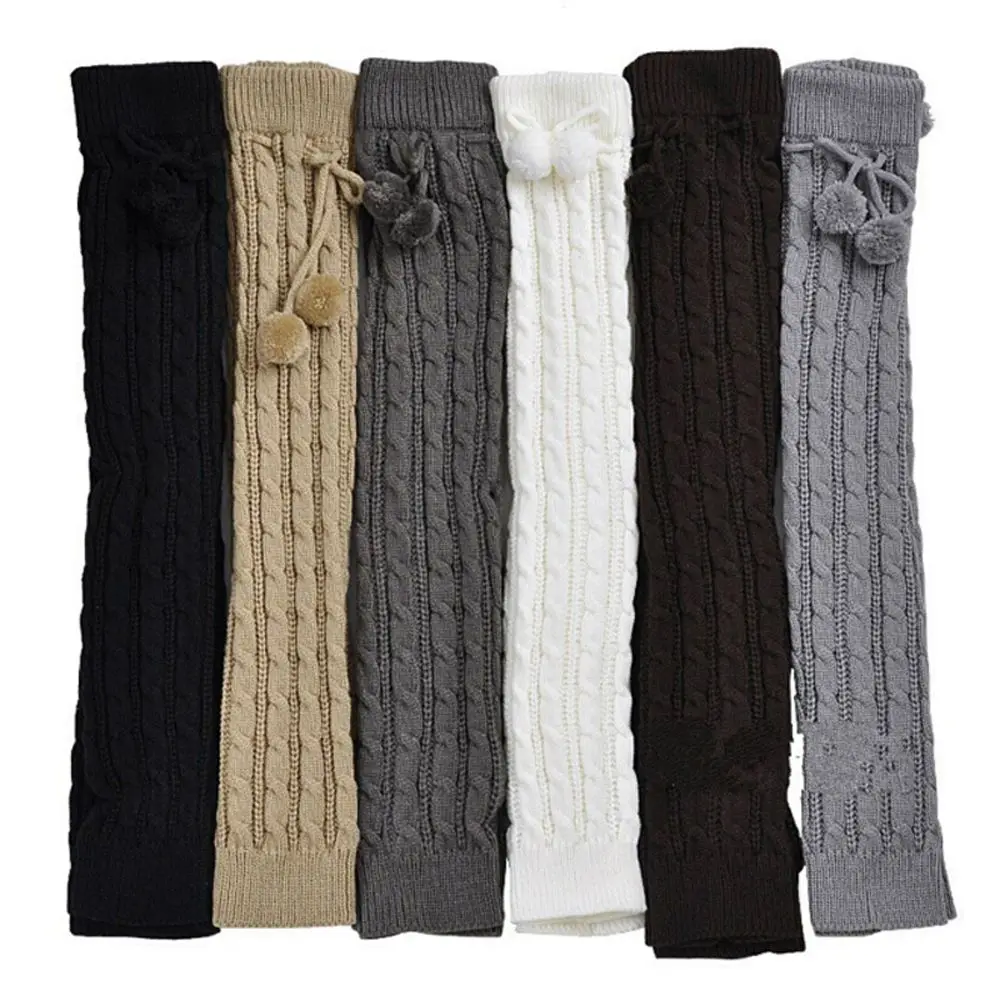 

Zoulv2021 Winter Warm Thigh -High Leggings Soft Thick Long Party Stockings Fashion Sexy Women Girls Elastic Knited Cotton Socks