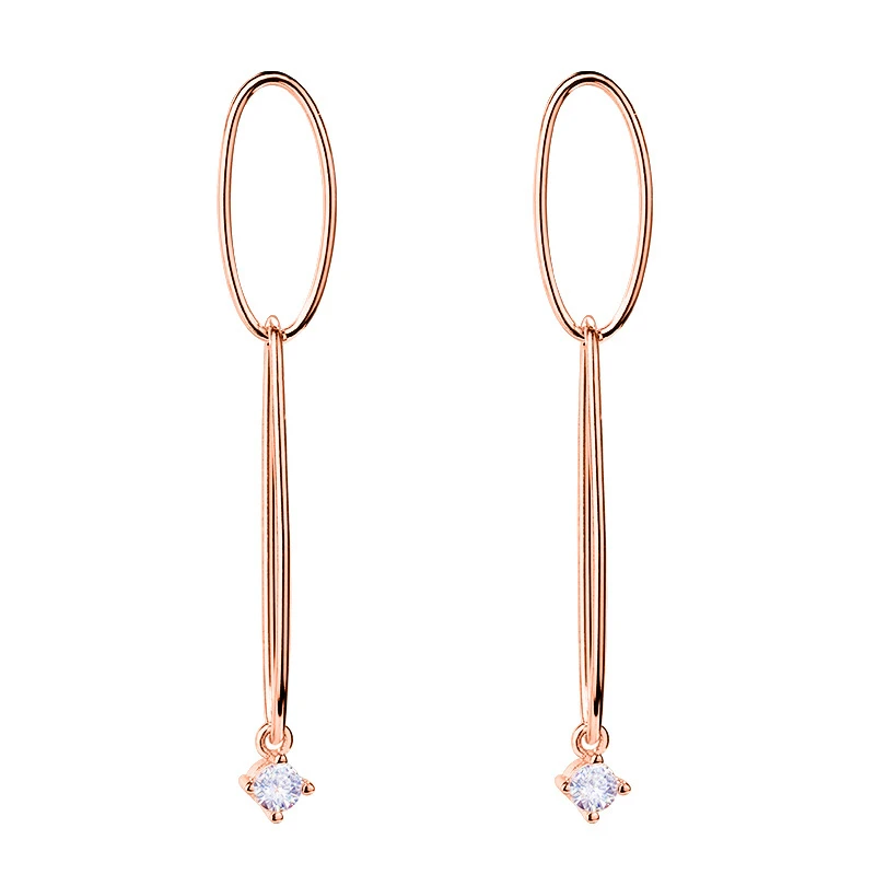 Женские серьги с кисточками Yoo In Na элегантные французскими модные ювелирные