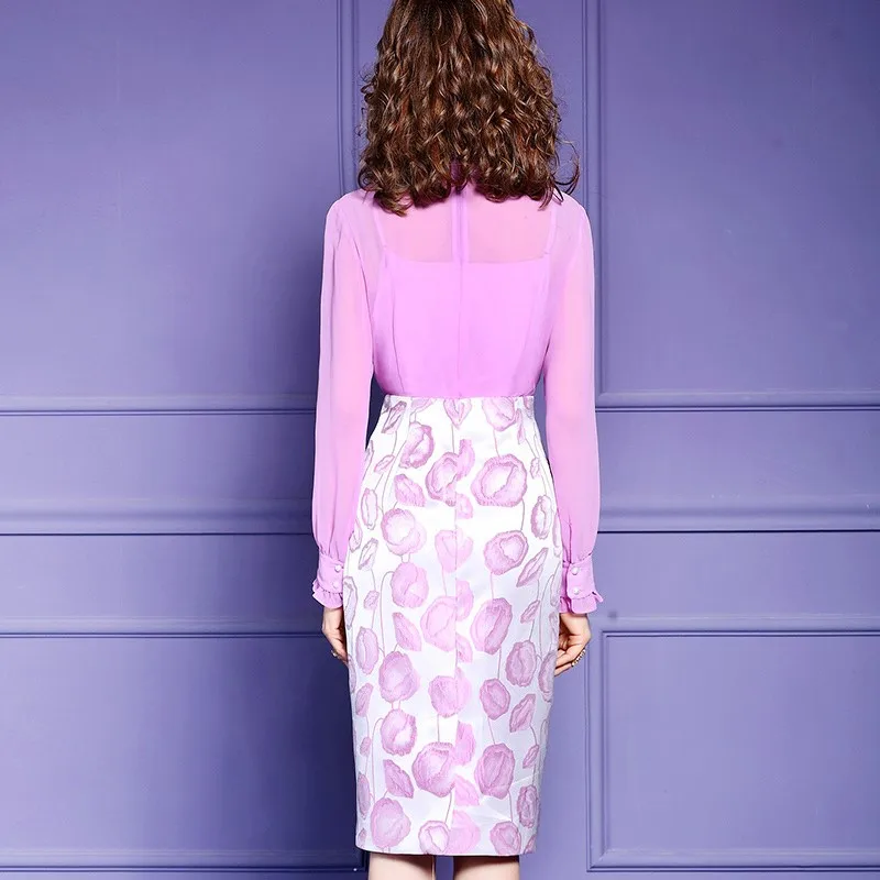 Женское винтажное платье рубашка с оборками модельное привлекательное весеннее