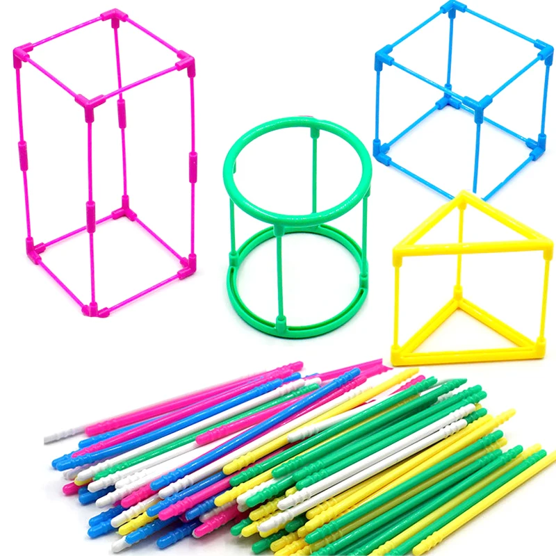 Развивающие игрушки Монтессори геометрической формы для детей креативная