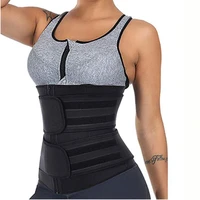 3 5mm thick neoprene trainer corset women waist support belt shaper fast wicking body waist zipper reinforced waist trimmer men