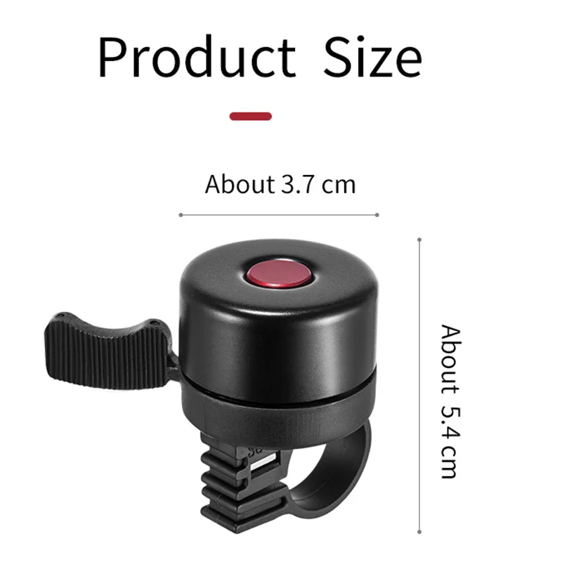 ROCKBROS мини велосипедный Звонок Портативный MTB дорожный велосипед кольцо из медного сплава Сверхлегкий Руль классический велосипедный рог аксессуары для велоспорта